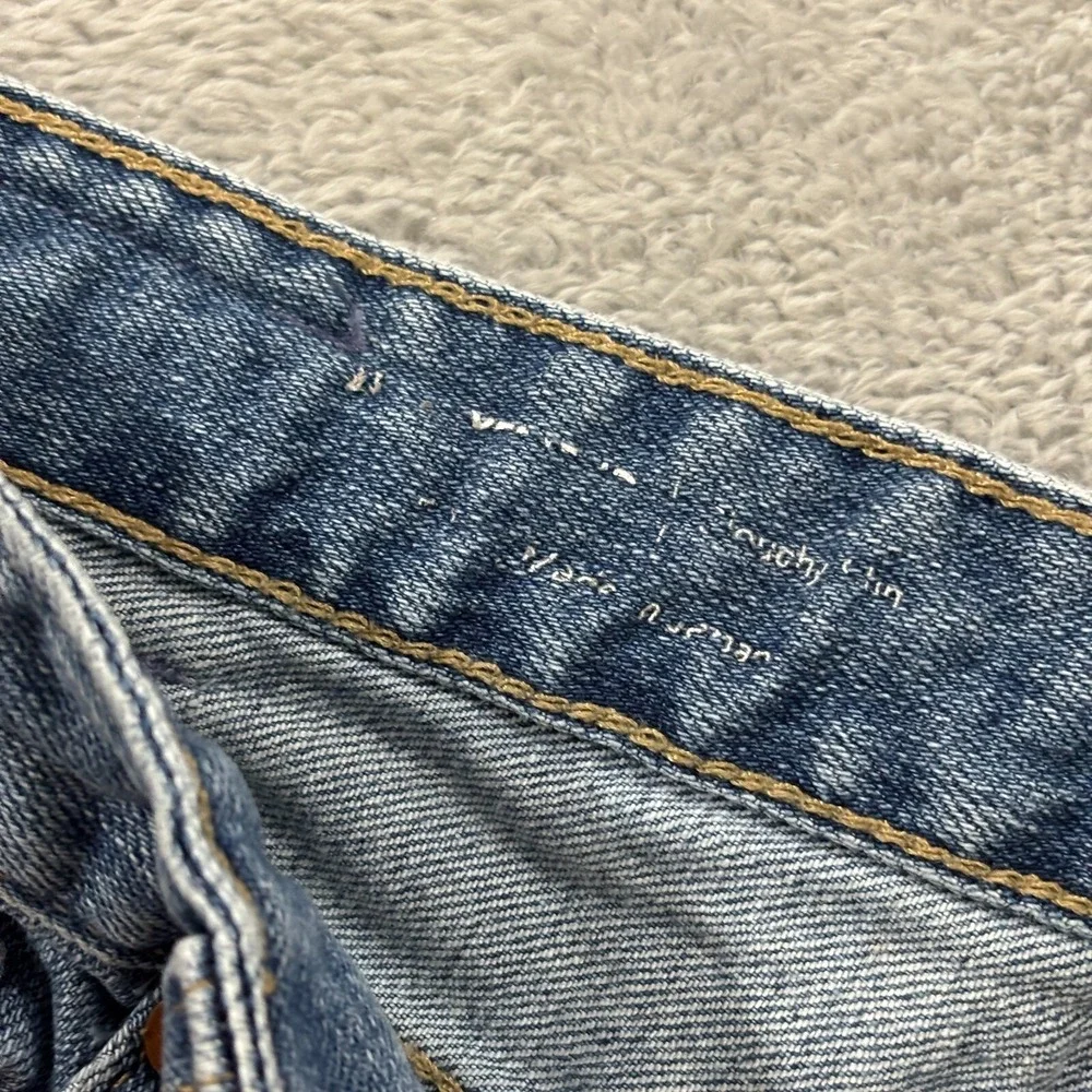 AG Adriano‎ Goldschmied Shorts Cut Off JEANS Womens Size 28R Blue Denim Raw Hem